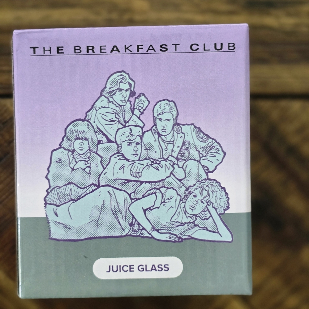The Breakfast Club Juice Glass